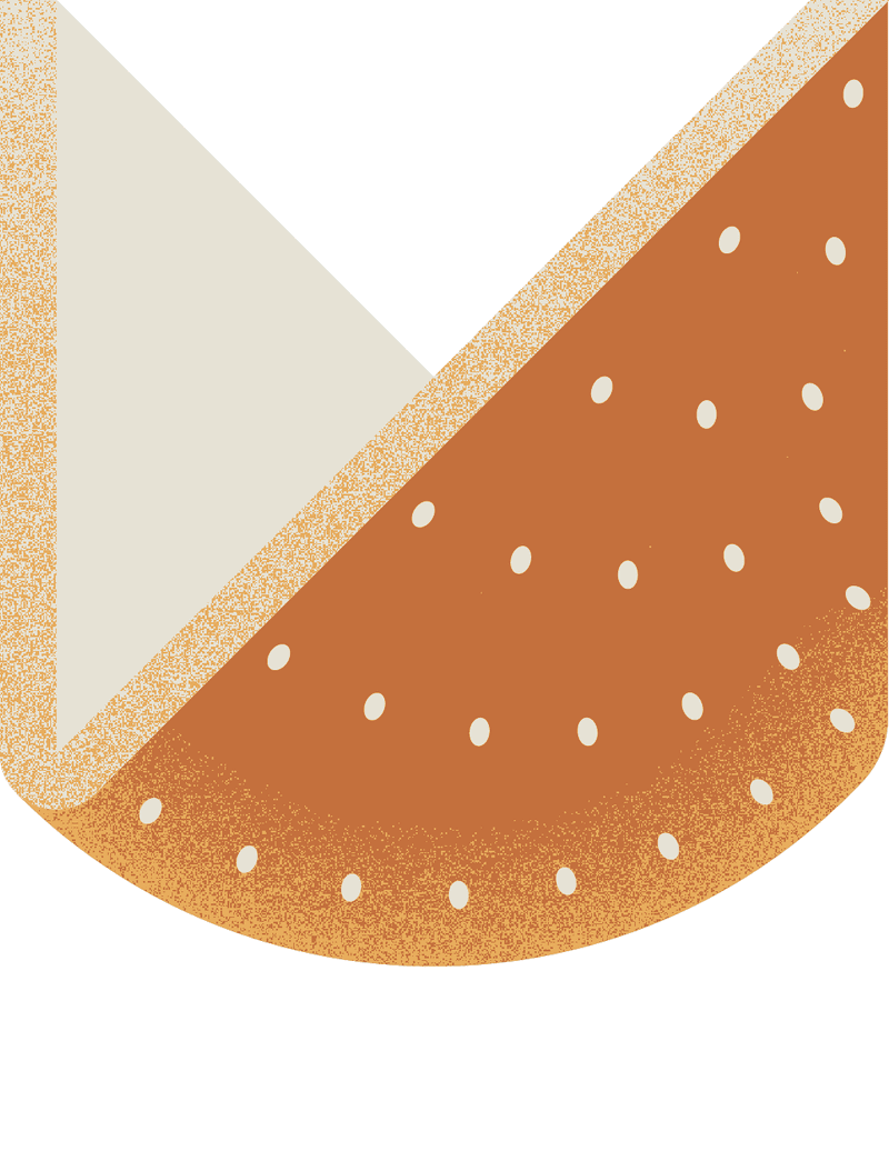 Pide mit Farbe und Schattierung