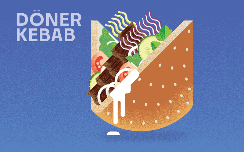 Die Gestaltung des Döners